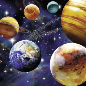 Ravensburger Space 100 Piece Jigsaw Puzzle for Kids Every Piece is Unique,