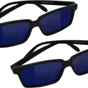 Smart Novelty Spy Glasses with Rearview Mirror Vision to See Behind You