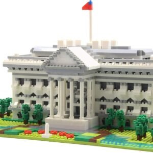dOvOb Architecture White House Micro Blocks 2021PCS - 3D Puzzle Building Blocks