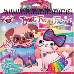 Fashion Angels Pet Lovers Fashion Full Size Sketch Portfolio, Style may vary