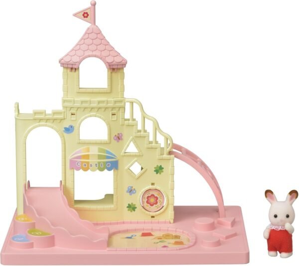 Calico Critters Baby Castle Playground, Toy Bunny Gift for Easter Basket