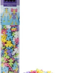PLUS PLUS Open Play Tube 240 Piece Pastel Color Mix Construction Building