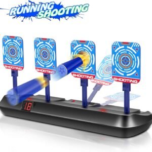 AUSUT Shooting Target Toys for Nerf Guns - Electronic Auto Reset Digital