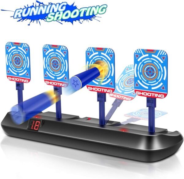 AUSUT Shooting Target Toys for Nerf Guns - Electronic Auto Reset Digital