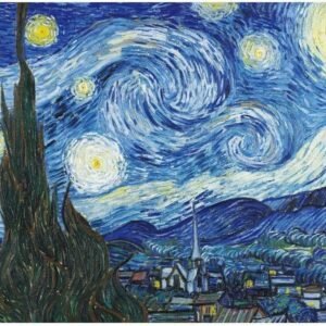 Sweeada Starry Night Puzzle 1000 Piece, Van Gogh Starry Night Painting Large