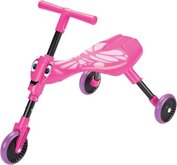 Swingball Scuttlebug Ride On - Walking Tricycle with a Foldable Design -