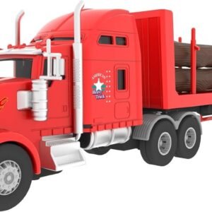 Big Daddy Big Rig Heavy Duty Tractor Trailer Transport Series Lumber Truck