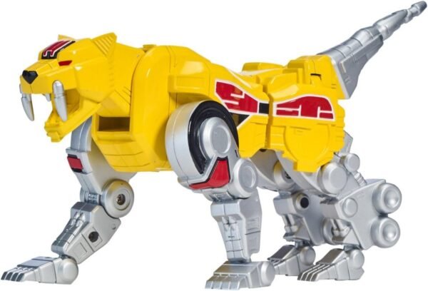 Power Rangers Mighty Morphin Sabertooth Tiger Zord Action Figure, Sabretooth Tiger Zord