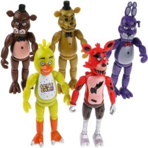 Unbranded Inspired by Five Nights at Freddys FNAF Figures Set 5 pcs