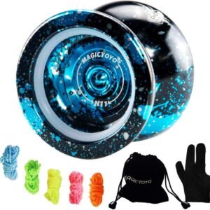 MAGICYOYO Unresponsive Yoyo N11 Plus, Professional Yoyo Alloy Aluminum Yoyo with Bag,