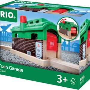 BRIO World 33574 - Train Garage - 1 Piece Wooden Toy Train