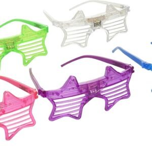 Party Favors Rave 12ct LED Light Up Sunglasses - Assorted Flashing Lights