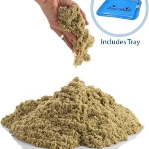 CoolSand Natural 5 Pound Refill Pack - Including 5 Pounds Moldable Indoor