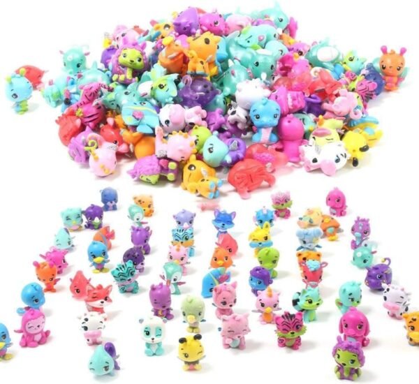 QTFHR Cute Miniature Random Pet Doll, Mini Cute Pets Cake/ Plant/ Car