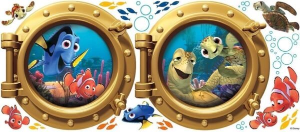 Roommates Rmk2060Gm Finding Nemo Peel and Stick Giant Wall Decals