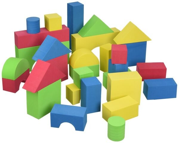 Edushape Educolor Building Blocks, 30 Piece Kit Toy Fun Kids