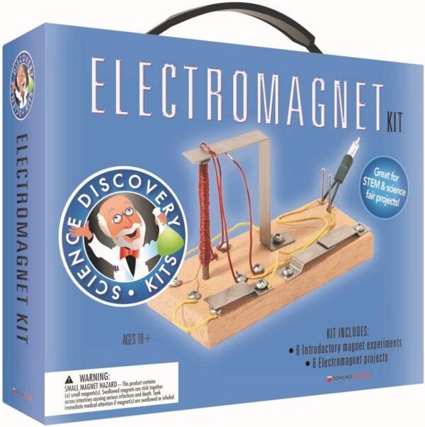 Electromagnet Science Kit Toy Fun Kids Pack Set Play Activity