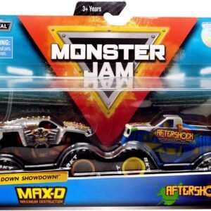 Monster Jam, Official Max D Vs. Aftershock Die-Cast Monster Trucks, 1 64