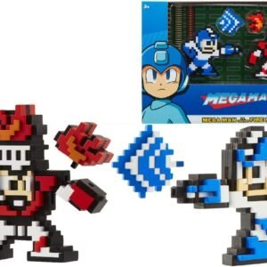 Megaman Classic 8-Bit Figure 2-Pack Mega Man Vs. Fire Man