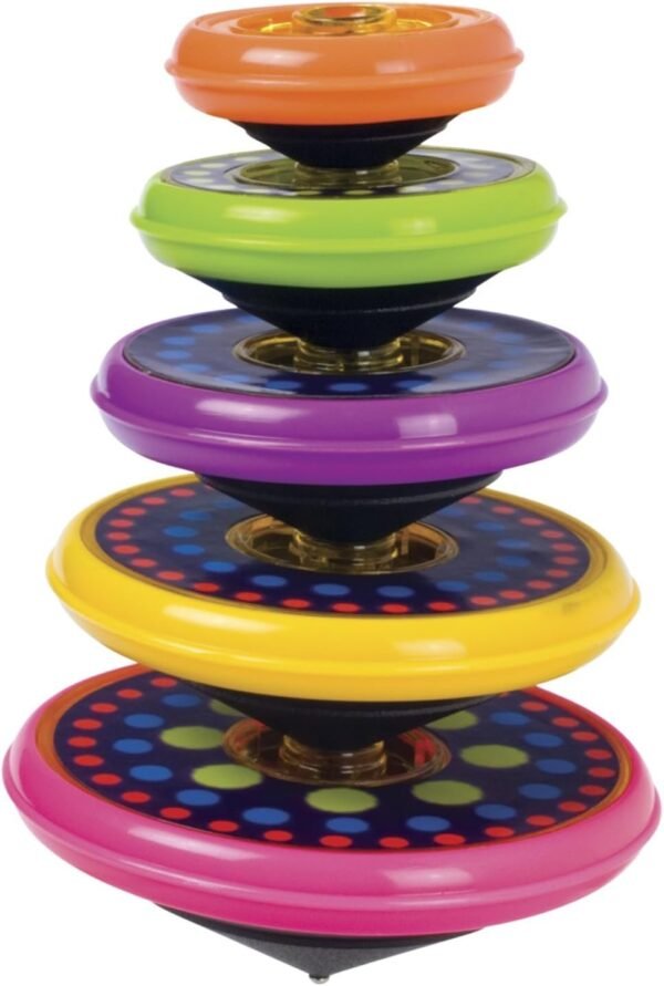 Toysmith Super Stacking Tops Kit Toy Fun Kids Pack Set