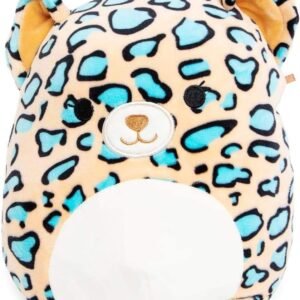 Squishmallow Kellytoy 12 Liv The Teal Leopard Plush Doll Kit