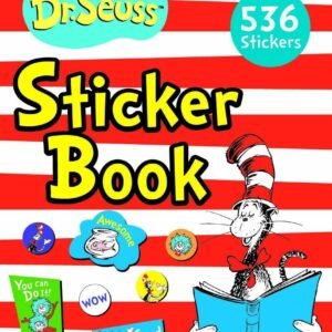 Eureka Educational Cat in The Hat Sticker Book for Classroom Decoration, 1pc
