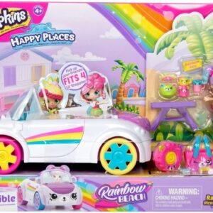 Shopkins Happy Places Rainbow Beach Convertible Kit Toy Fun Kids