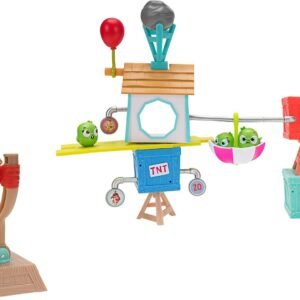 Angry Birds Build N Launch Playset Pig City Kit Toy
