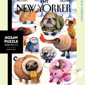 New York Puzzle Company - New Yorker Baby Its Cold Outside -