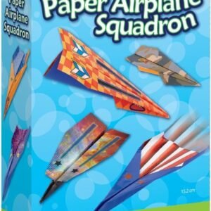 Creativity for Kids Paper Airplane Squadron - Create and Customize 20 Paper