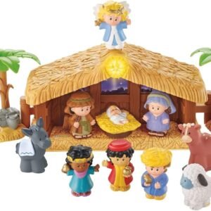 Fisher-Price Little People Christmas Story Kit Toy Fun Kids Pack