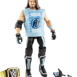 WWE AJ Styles Elite Collection Action Figure Kit Toy Fun