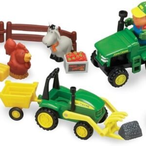 TOMY John Deere 1st Farming Fun, Fun on The Farm Playset