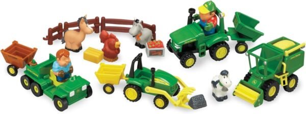TOMY John Deere 1st Farming Fun, Fun on The Farm Playset