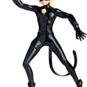 Miraculous 7.5-Inch Cataclysm Cat Noir Action Doll Kit Toy Fun