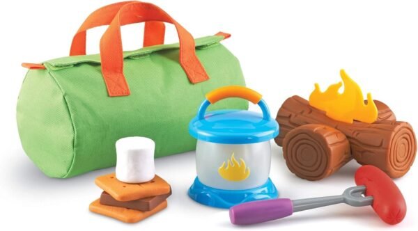 Learning Resources New Sprouts Camp Out, Imaginative Play, Camping Toy, Outdoor Toys,