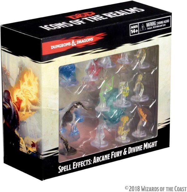 Dungeons & Dragons Spell Effects Arcane Fury and Divine Might