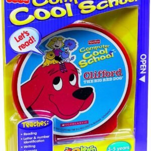 Fisher-Price Fun-2-Learn Computer Cool School Clifford Software Kit Toy Fun