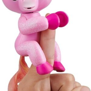 WowWee Fingerlings Light Up Glitter Unicorn, Jojo Interactive Collectible Baby Pet, Glitter