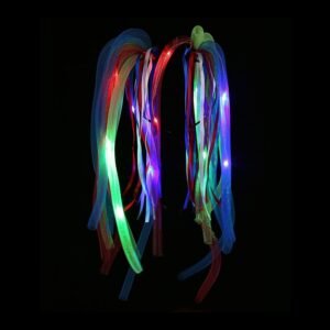Fun Central X731 LED Light Up Party Dreads - Multicolor