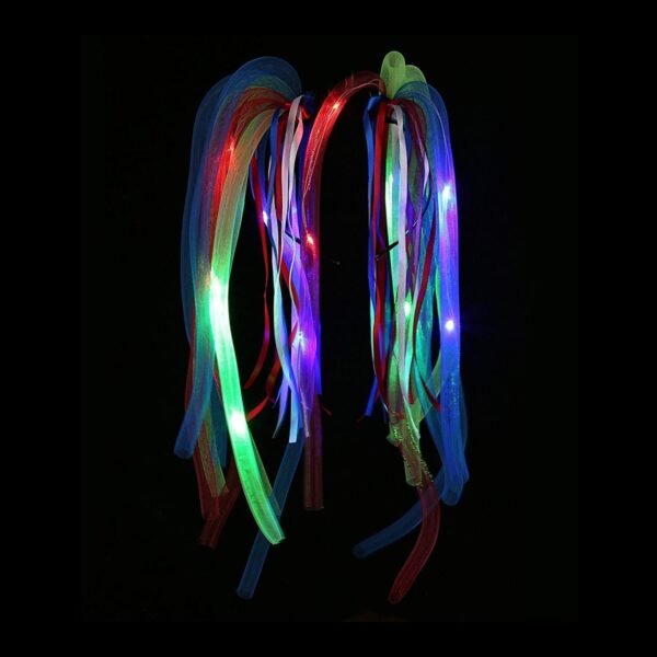 Fun Central X731 LED Light Up Party Dreads - Multicolor