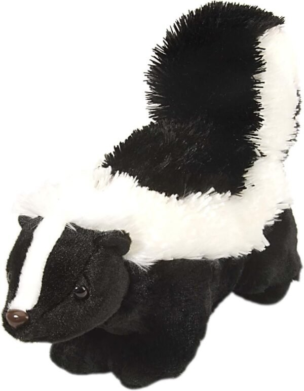 Wild Republic Skunk Plush, Stuffed Animal, Plush Toy, Gifts for Kids, Cuddlekins