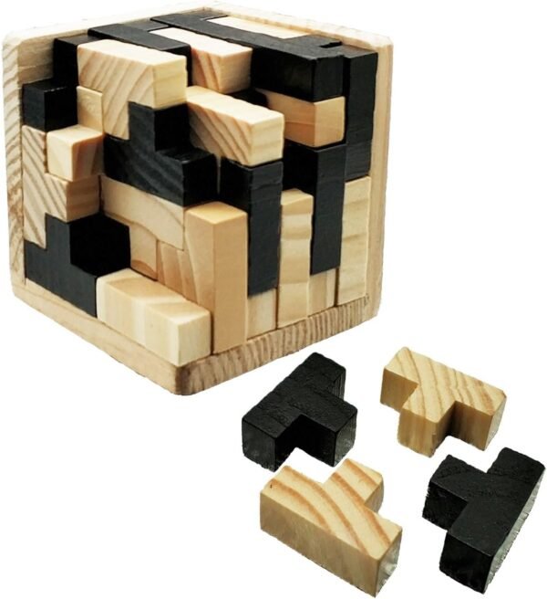 Powza 3D Puzzle Brain Teaser Puzzle Russia Educational Tetris Shape Cube Genius