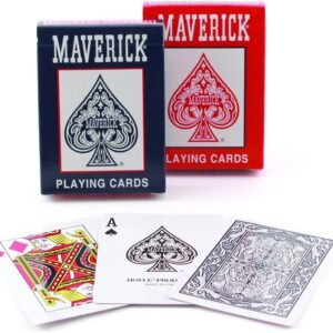 Maverick Standard Index Playing Cards, 1 CT Colors May Vary