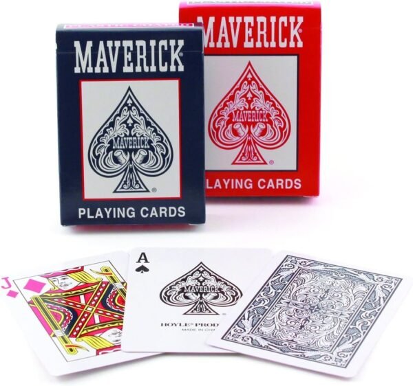 Maverick Standard Index Playing Cards, 1 CT Colors May Vary