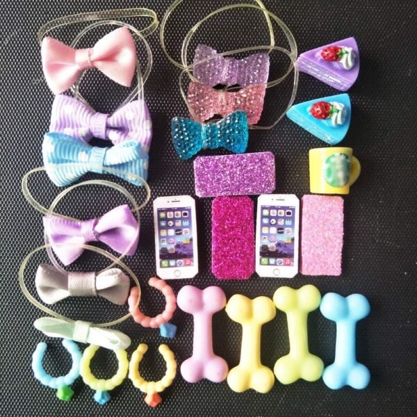 lps Pet Shop lps Accessories 6pcs Random lps Accessories Laptop Cellphone Bone