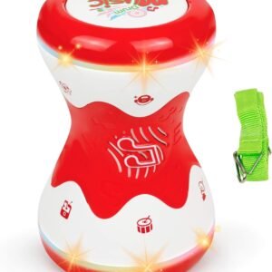 Bambiya Baby Drum Toy Learn and Play Musical Toy with Music and