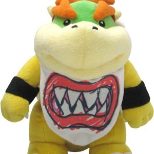 Sanei Super Mario All Star Collection 8 Bowser Jr. Plush, Small