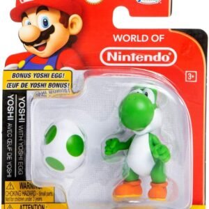 World of Nintendo Yoshi and Bonus Yoshi Egg Action Figure 2.5 Inch