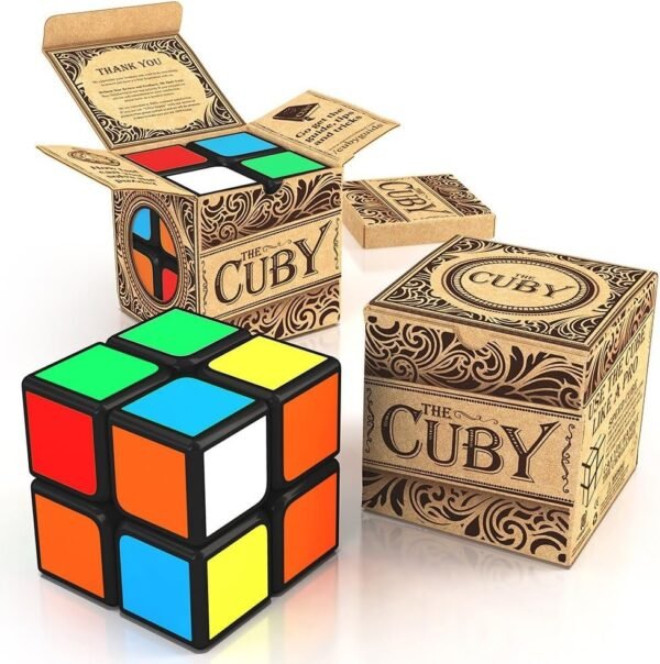 Original Smooth Puzzle Cube - A Challenging 2x2x2 Speed Cubing Toy, That